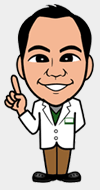 くさの院長イラスト